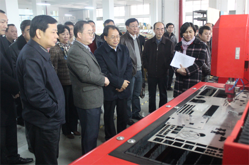 湖北省政協(xié)陳天會副主席一行蒞臨我司考察指導(dǎo)