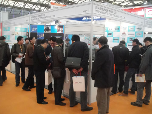 新特光電亮相2011慕尼黑上海激光、光電展